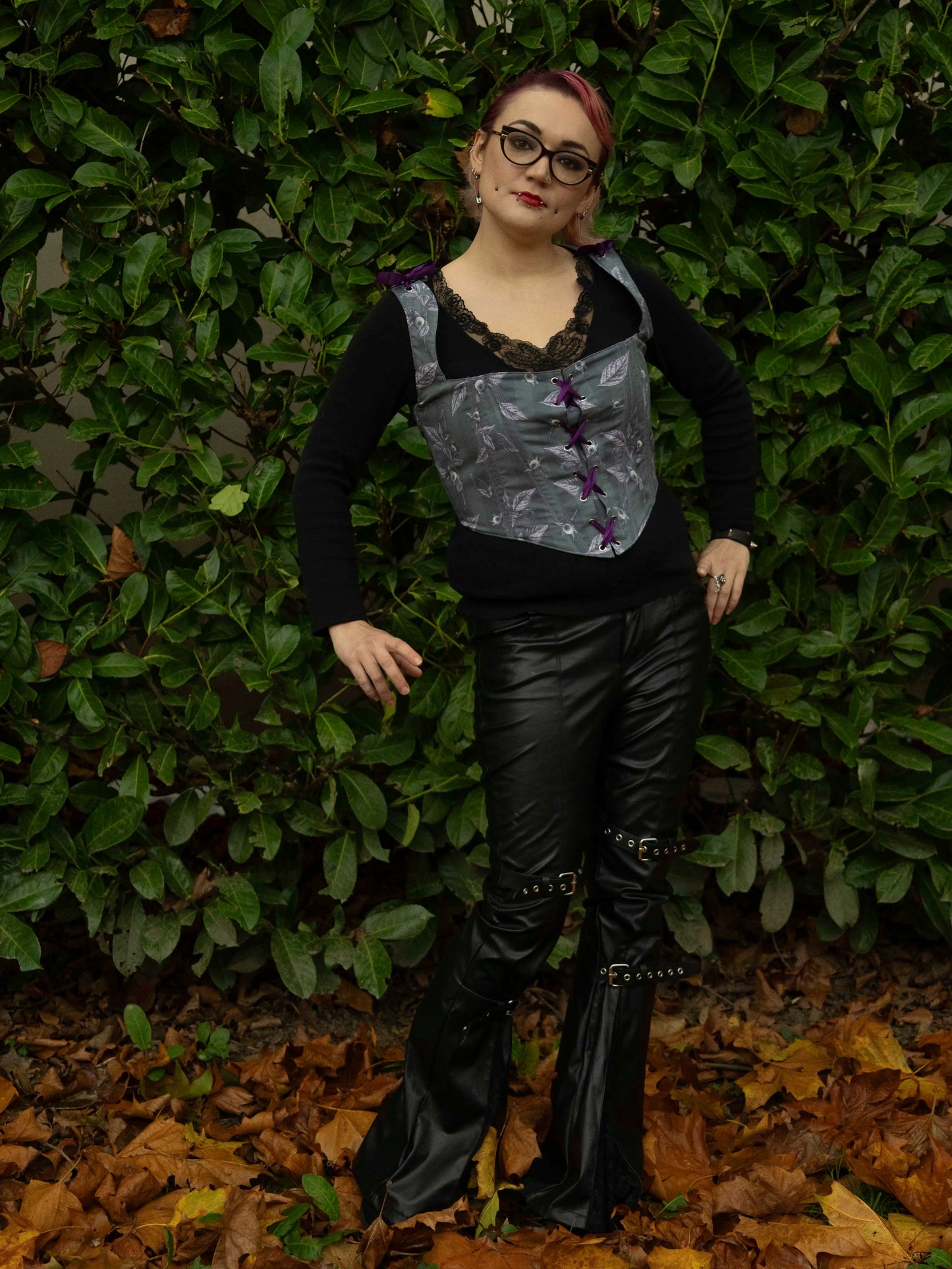 Corset alternatif porté seul ou superposé