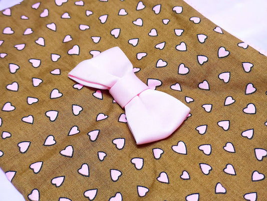 Trousse kawaii fait main avec cœurs roses
Pochette lolita marron avec nœuds satinés
Accessoire mignon style kawaii pastel
Trousse girly unique fait main
Handmade kawaii pouch with pink hearts
Brown lolita makeup bag with satin bows
Cute pastel-style accessory for girls
Unique handmade sweet lolita case